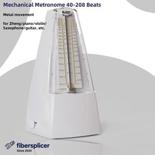 Mechanical Metronome 40-208 Beats Metal Movement for Piano/Zheng/Violin/Guitar