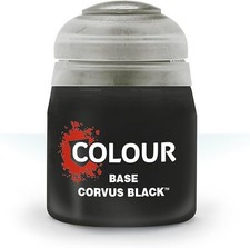 Warhammer Colour: Corvus Black Base Paint