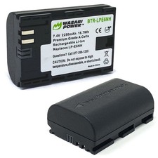 Wasabi Power Battery (2-Pack) for Canon LP-E6NH