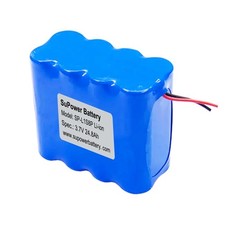 SuPower 8P 3.6V 3.7V 4.2V 24800mAh 5A Rechargeable Litium ion Battery Li ion 91W