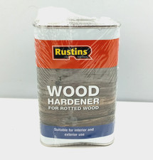 Rustins Wood Hardener 500ml Rotted Wood Repair Strengthener Interior Exterior