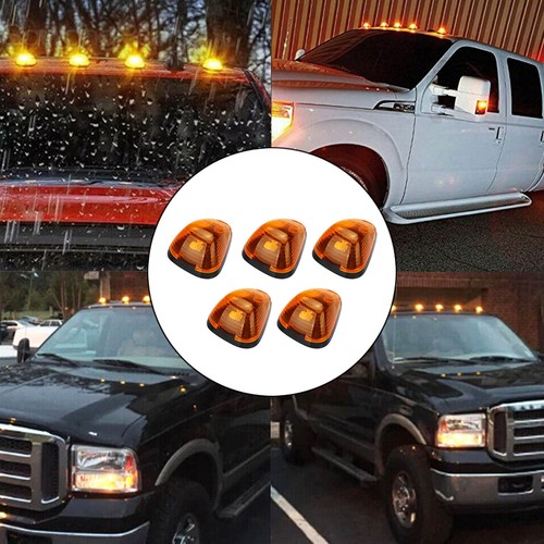 Amber LED Roof Top Cab Running Light For Ford F250 F350 F450 F550 F650 F750 - Picture 7 of 17