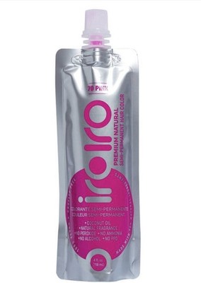 Iroiro Semi-Permanent Hair Dye Pink 70 4 fl oz Cream Coconut Oil Cruelty-Free