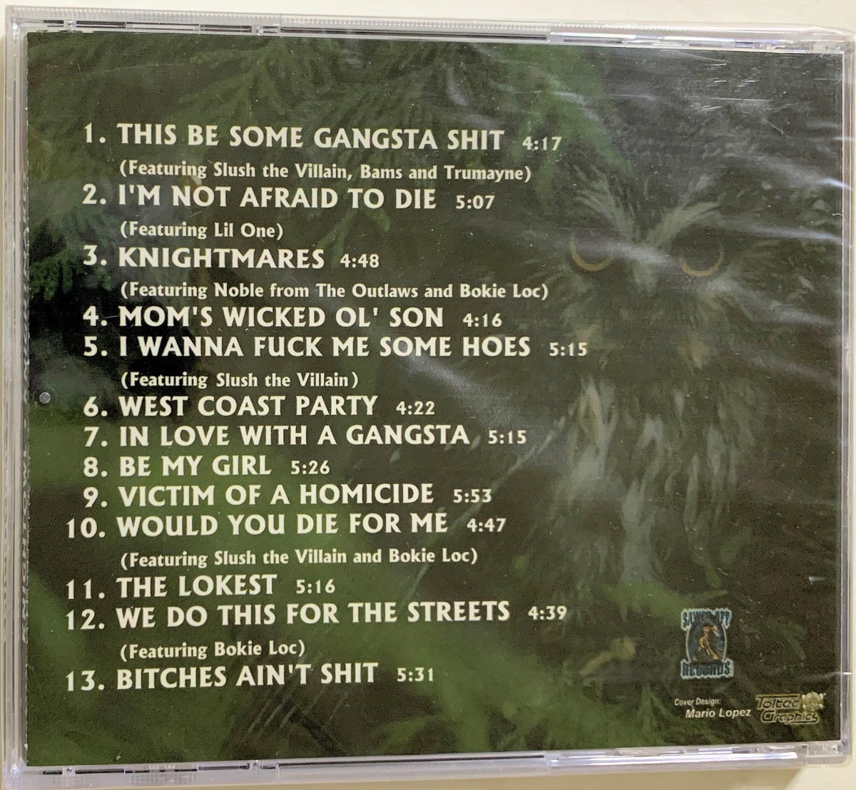 Mr. Knightowl KNIGHTOWL KNIGHTMARES -Hard to Find CHICANO RAP CD 