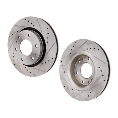 For Chevy Trailblazer 2006-2009 Brake Disc Driver Passenger Side Pair Front