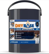 Drybase Liquid Damp Proof Membrane 5L Black Liquid DPM Damp Proofing Paint