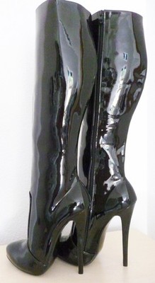 Extreme High Heel  Stiefel 17 cm Absatz Gr 44
