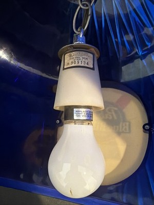 Vintage PABST BLUE RIBBON Hanging Lamp Light Sign Working | eBay