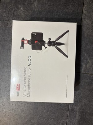 USKEY VISION VLOG Kit Wired Desktop Microphone Black for Vlogging