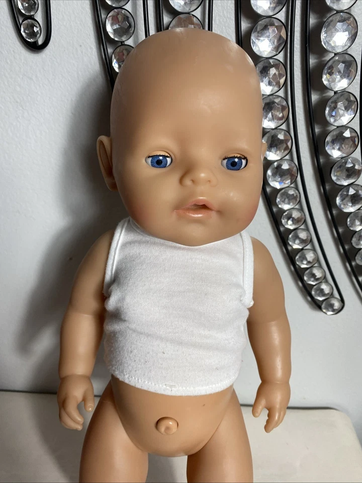 Zapf Creation GmbH ist eine deutsche Spielzeugfirma Puppe, 16" Drink & Wet Baby Born - Bild 4 von 4