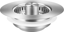 Kitchen Sink Drain Strainer/Strainer Basket, Upgraded 3 in 1 Stainless Steel ...
