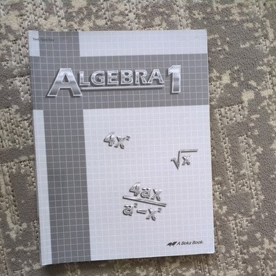 Abeka Algebra 1 Test/Quiz Key