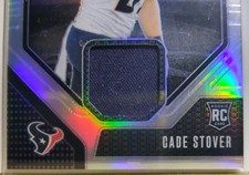 CADE STOVER 2024 PANINI PRIZM ROOKIE GEAR PATCH SILVER RC Q0566