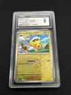 CGC 9 Mint 2025 Pokemon CHN Captain Pikachu 03/09 Prismatic Holo