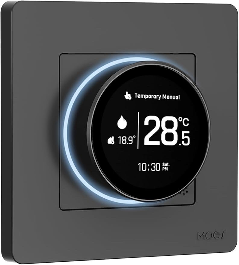MOES Zigbee Smart Thermostat Underfloor Heating Grey