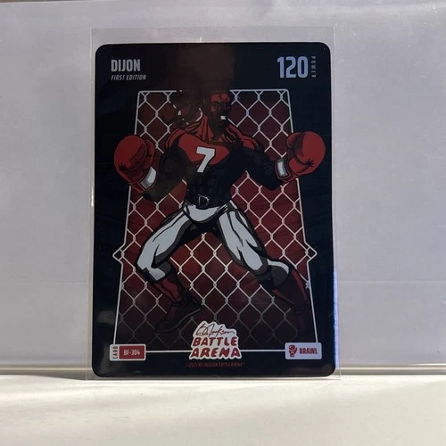 Bijan Robinson Dijon Brawl Battlefoil 2026 Bo Jackson Battle Arena #304 Falcons