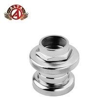 ALTA Bicycle Threaded Headset 1 Inch Chrome Steel 22.2mm Full Replacement Set.