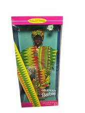 1996 Ghana Barbie Dolls of the World Mattel NRFB New Sealed Vintage