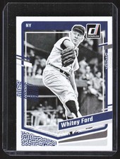 2023 Donruss #179 Whitey Ford Holo Orange New York Yankees HOF Baseball Card
