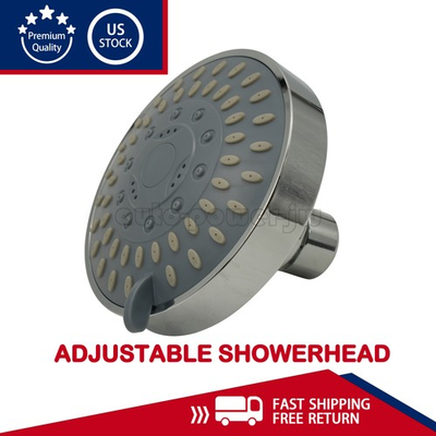 #ad Adjustable Shower Heads Handheld Spray High Pressure Showerhead Top Spray Bath $5.93