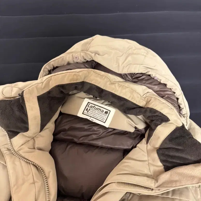 Lafuma Men's Down Goose Down Padding Jacket Beige… - image 5