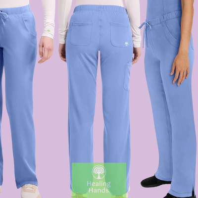 Healing Hands Scrubs Women's Rebecca Pant 9560 CEIL Ceil Free Ship