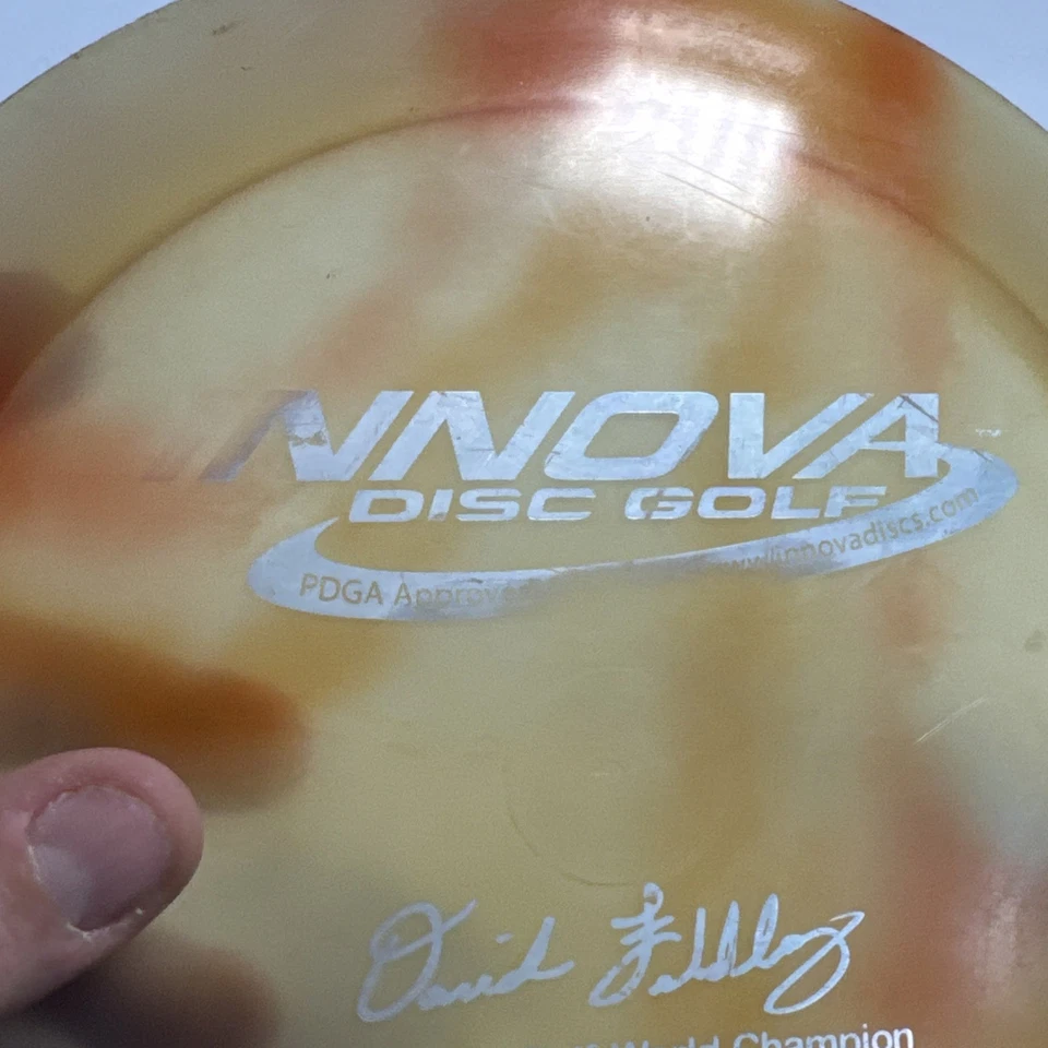 INNOVA 2008 DAVID FELDBERG WORLD CHAMPION BOSS DISC GOLF Driver 174 Grams - Image 3 of 4