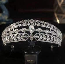 Silver crown diadem