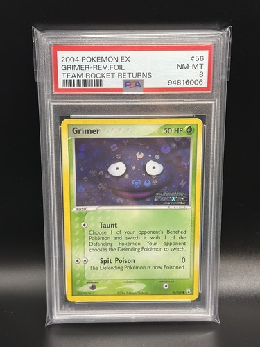 Grimer graded PSA 8 for sale on eBay