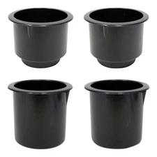 Dash Cup Inserts For Club Car DS Black finish Golf Carts; DASH-0100
