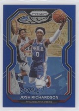 2020-21 Panini Prizm Blue Prizm 197/199 Josh Richardson #136 dq2