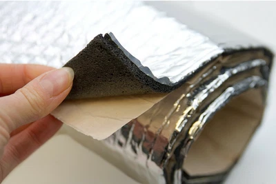 CAR INSULATION UK Van Anti Condensation Thermal Insulation Mat Sticky Back, 10mm, THERMOPro, 2m²