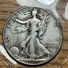1945 Walking Liberty Half Dollar