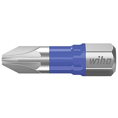 Wiha 41601 Kreuzschlitz-Bit PZ 1 Molybdän-Vanadium-Stahl gehärtet 5 St.