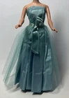 Vintage Barbie Fashion Doll Mommy Made Handmade Sateen Tulle Dress