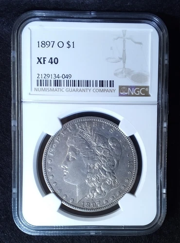 1897-O $1 Morgan Dollar NGC XF-40