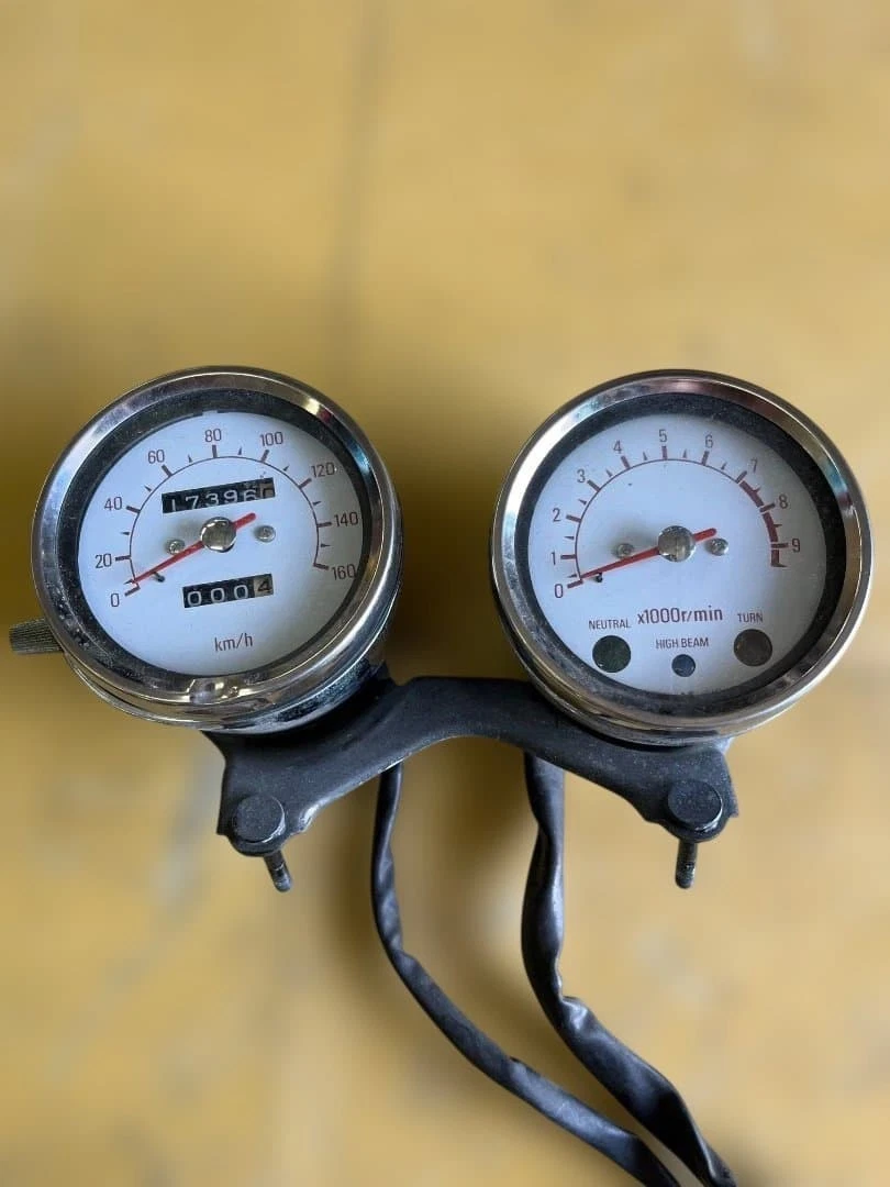 (F)ヤマハ　SR400-Ⅲ＋RZ350メーターパネル Motorcycle Instruments and Gauges for Yamaha SR400 for sale | eBay
