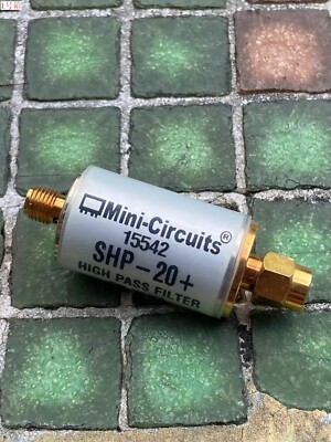 Mini-Circuits 15542 SHP-20+ SMA DC 20-1000 MHz, 50Ω High Pass Filter