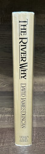 THE RIVER WHY by David James Duncan TRUE US HB 1st 1983 ! tipped in SIGNATURE ! - Imagen 3 de 6