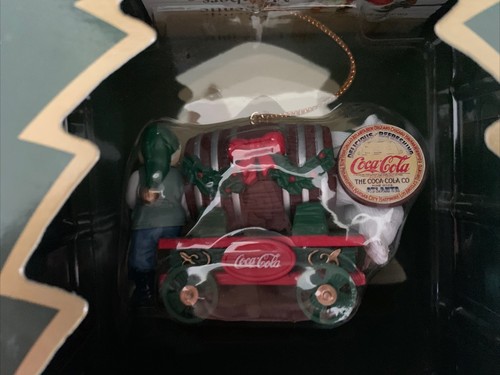 Coca-Cola Bottling Works 1995 Collection "Barrel of Bears" Ornament - Picture 2 of 6