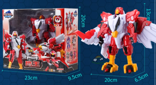 Miniforce Animal Tron Hawk Semi Eagle Beast Transforming Robot Action Figure - Picture 2 of 3