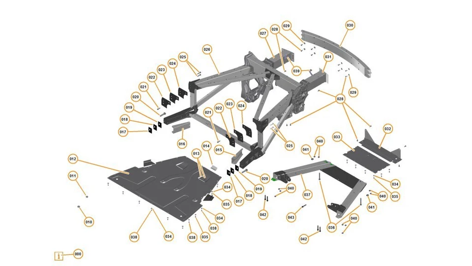 Barra de refuerzo de impacto para parachoques trasero 11A8098CP para McLaren 650S 2015-2017 Foto 2 de 4