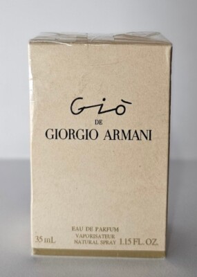GIO DE GIORGIO ARMANI EDP SEALED 1.15 Oz 35ML SPRAY Rare Discontinued Hard2Find