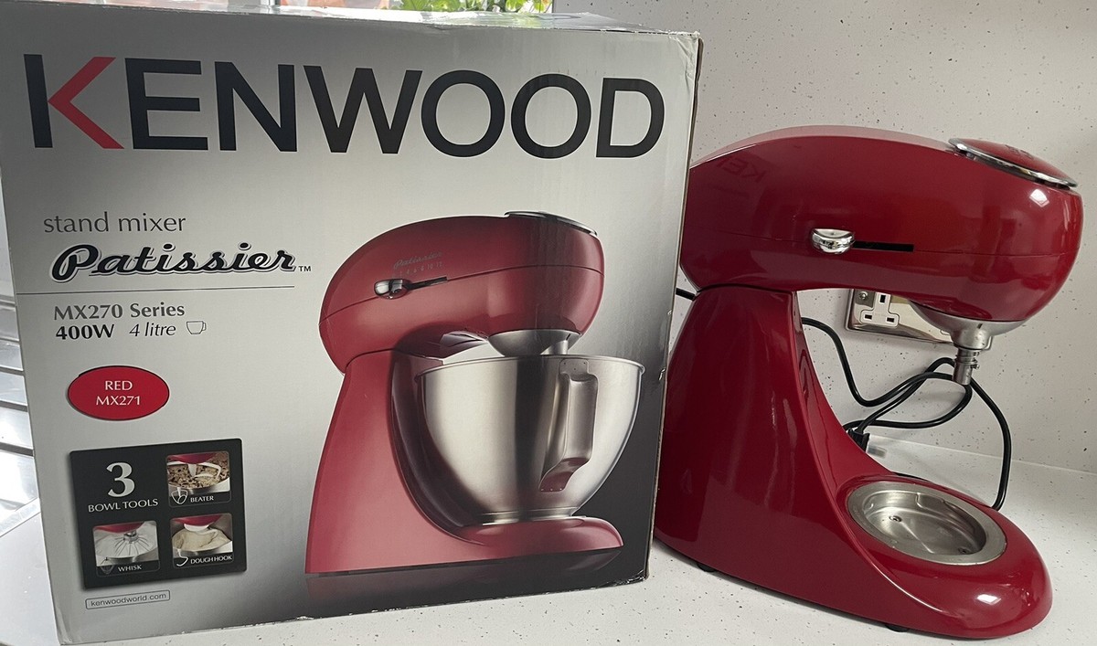 Kenwood Stand Mixer Patissier MX270 Red (Not Working, Unit Only