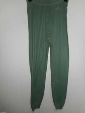 XGO ACCLIMATE DRY GREEN 100%POLYESTER LONG JOHNS SIZE, LARGE