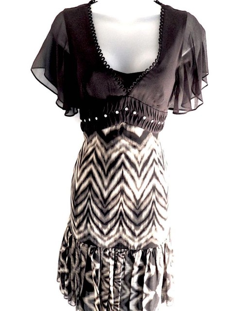 karen millen black studded dress