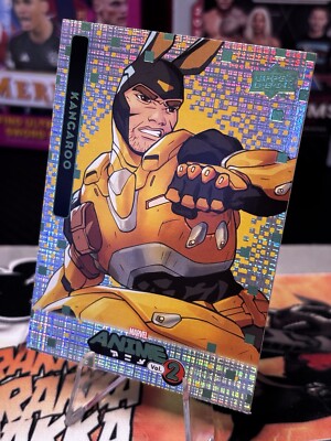 Kangeroo 2023 Upper Deck Marvel Anime Vol 2 Thatched Foil #46 Kenny Kong