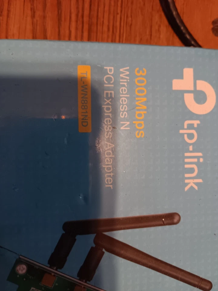 TP-Link TL-WN881ND 300Mbps Wireless PCI Express Card PCIe Wi-Fi Network Adapter - Image 2 of 4