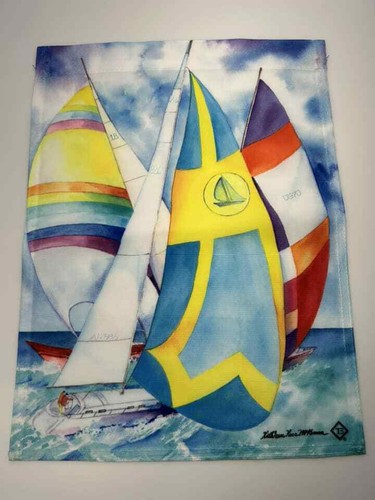 Drapeau de jardin d'art vintage Toland 14" x 11" drapeaux saisonniers de cour et de maison - Photo 20/23
