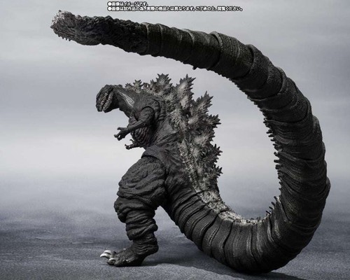 SH MonsterArts Shin Godzilla 2016 4th Form Orthochromatic Bandai Official - Picture 2 of 6